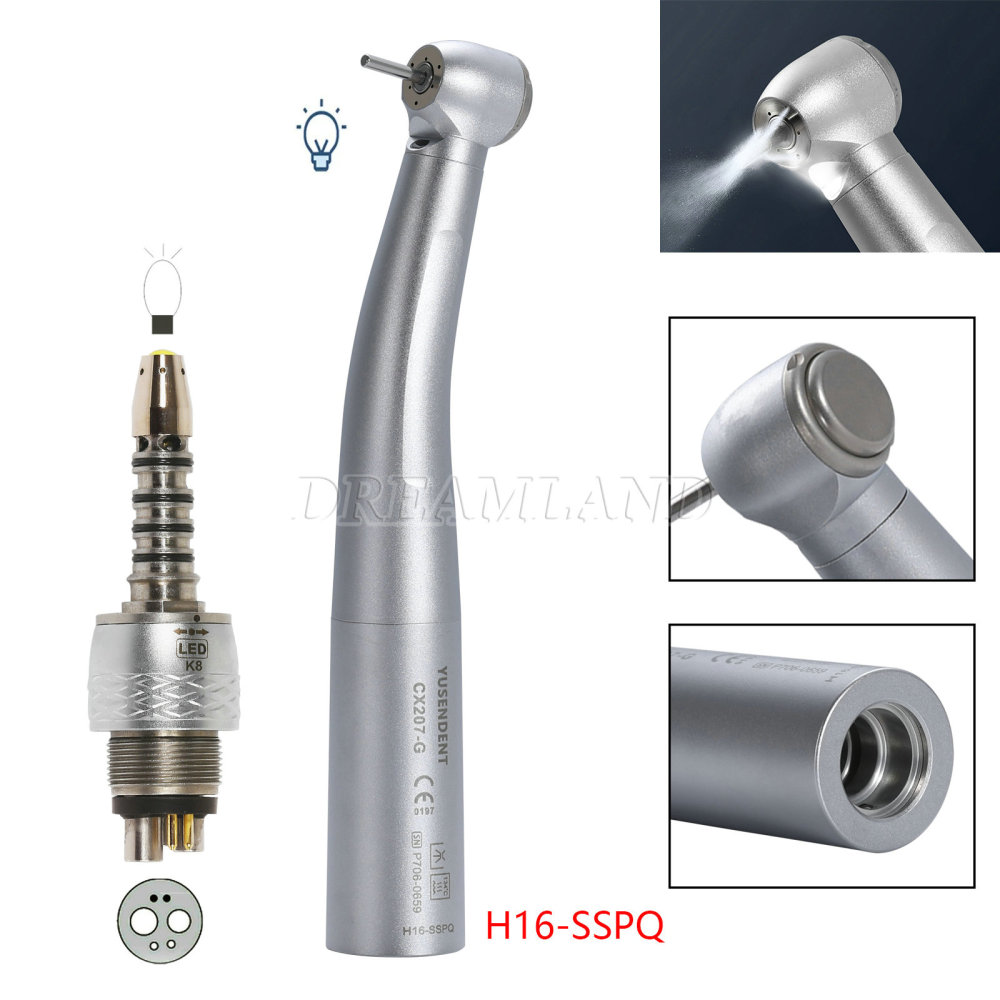 COXO Dental Fiber Optic Handpiece stadard / large head Fit For KAVO/WH/NSK/ Sirona COUPLER