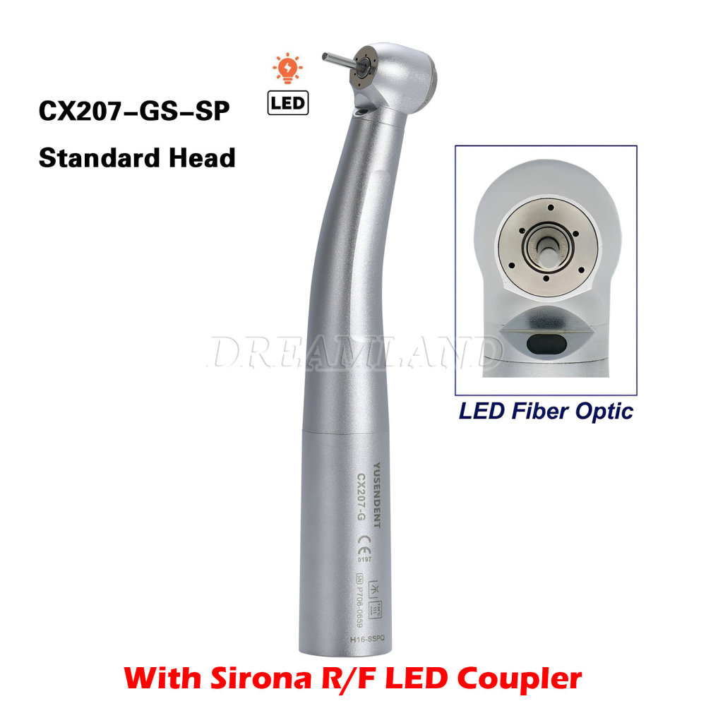 COXO Dental Fiber Optic Handpiece stadard / large head Fit For KAVO/WH/NSK/ Sirona COUPLER