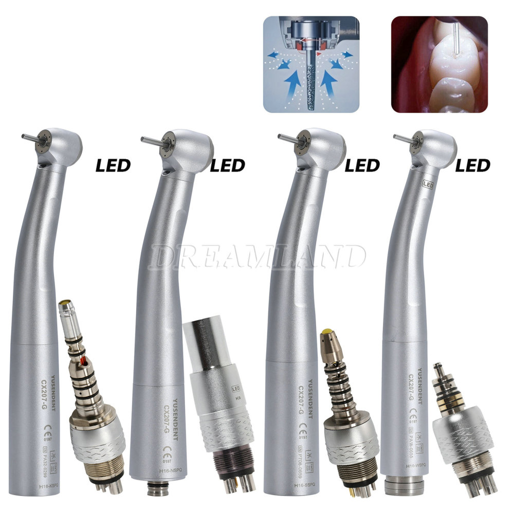 COXO Dental Fiber Optic Handpiece stadard / large head Fit For KAVO/WH/NSK/ Sirona COUPLER