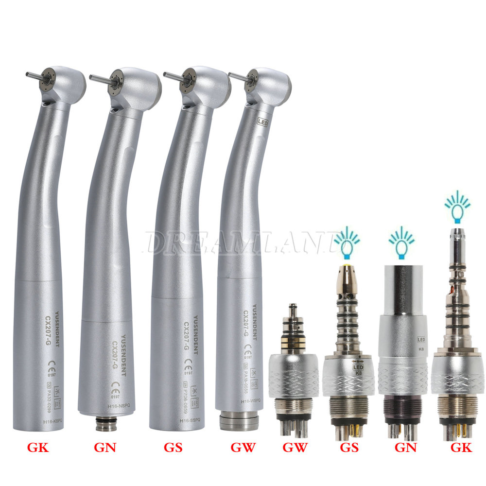 COXO Dental Fiber Optic Handpiece stadard / large head Fit For KAVO/WH/NSK/ Sirona COUPLER