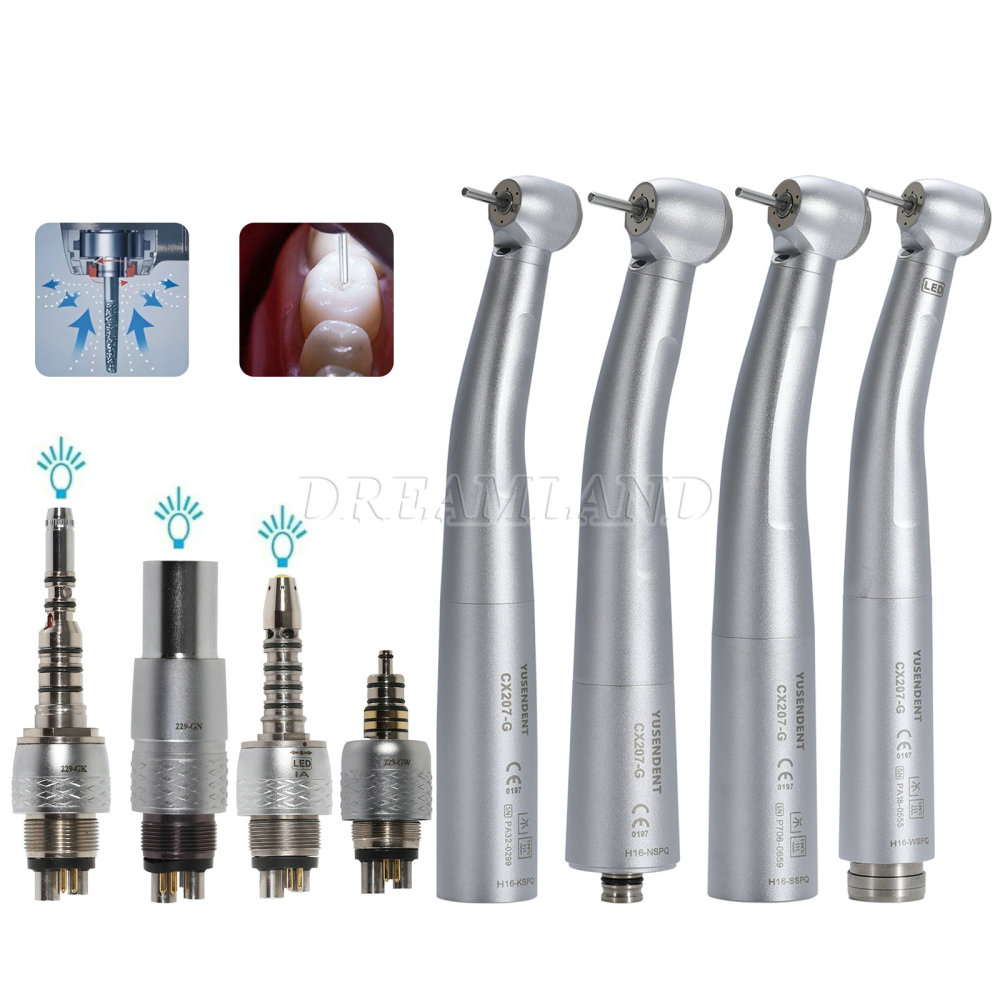 COXO Dental Fiber Optic Handpiece stadard / large head Fit For KAVO/WH/NSK/ Sirona COUPLER