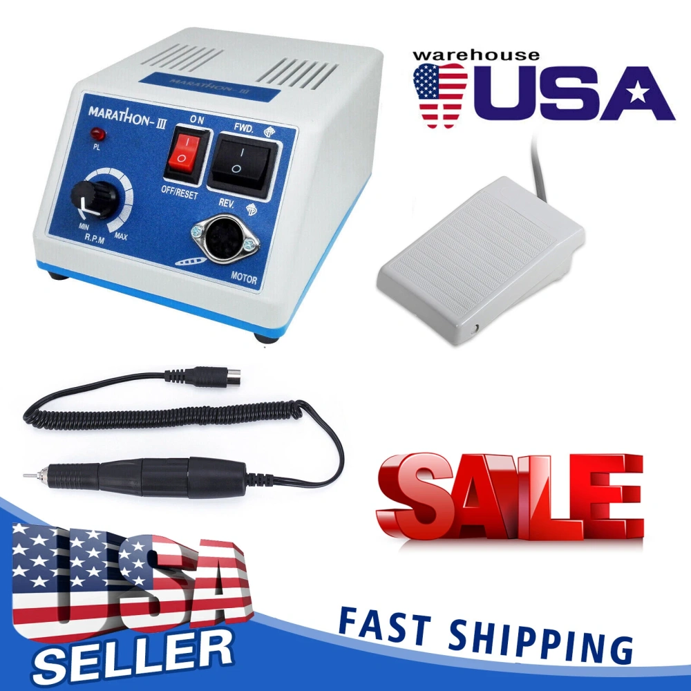 Dental Marathon Electric Micromotor Polishing Unit N3 + 35K rpm Motor Handpiece
