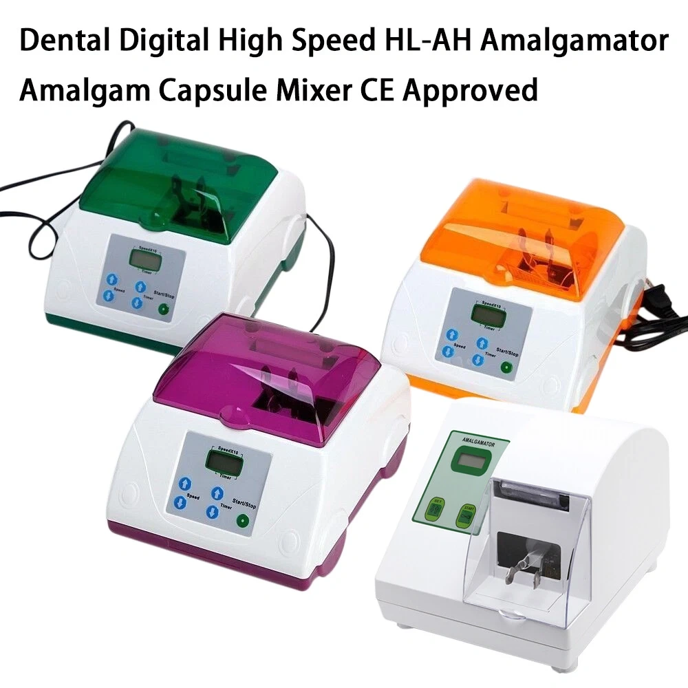 Dental Digital HL-AH Amalgamator Amalgam Blending Capsule Mixer Treating Teeth CE 3 colors