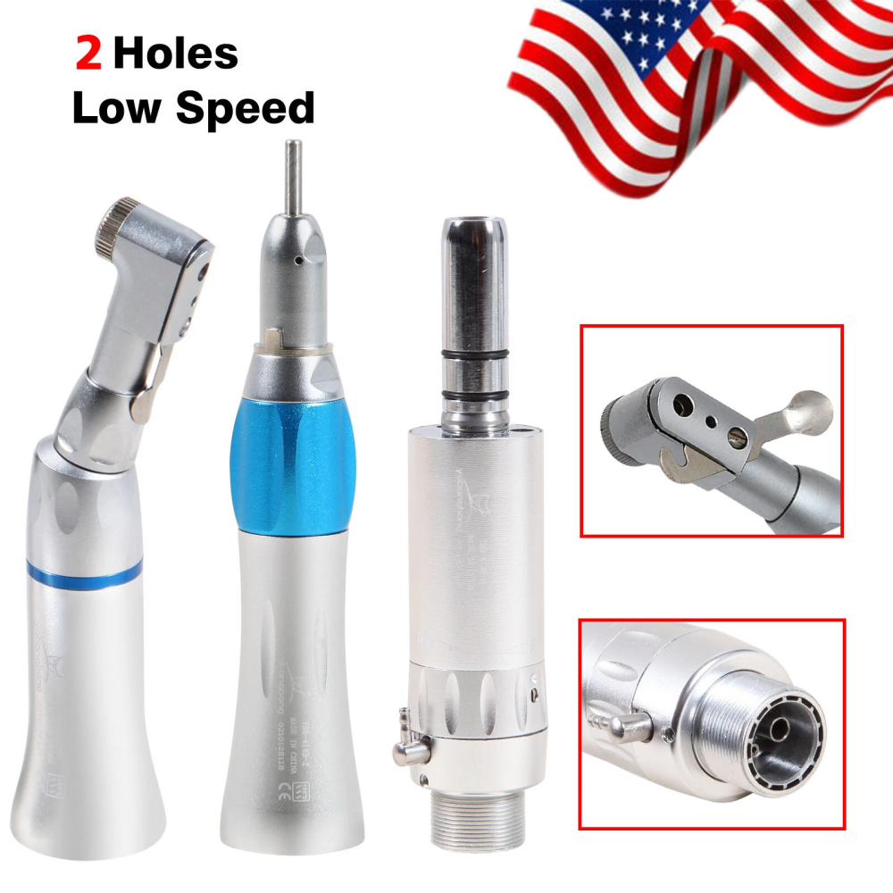 10 kits Low speed handpieces kit 2 holes