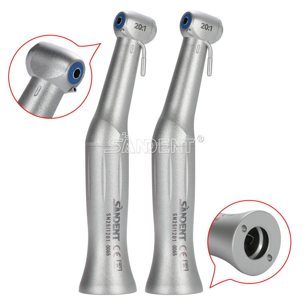 SANDENT Dental 20:1 Reduction Implant Low Speed Contra Angle Handpiece
