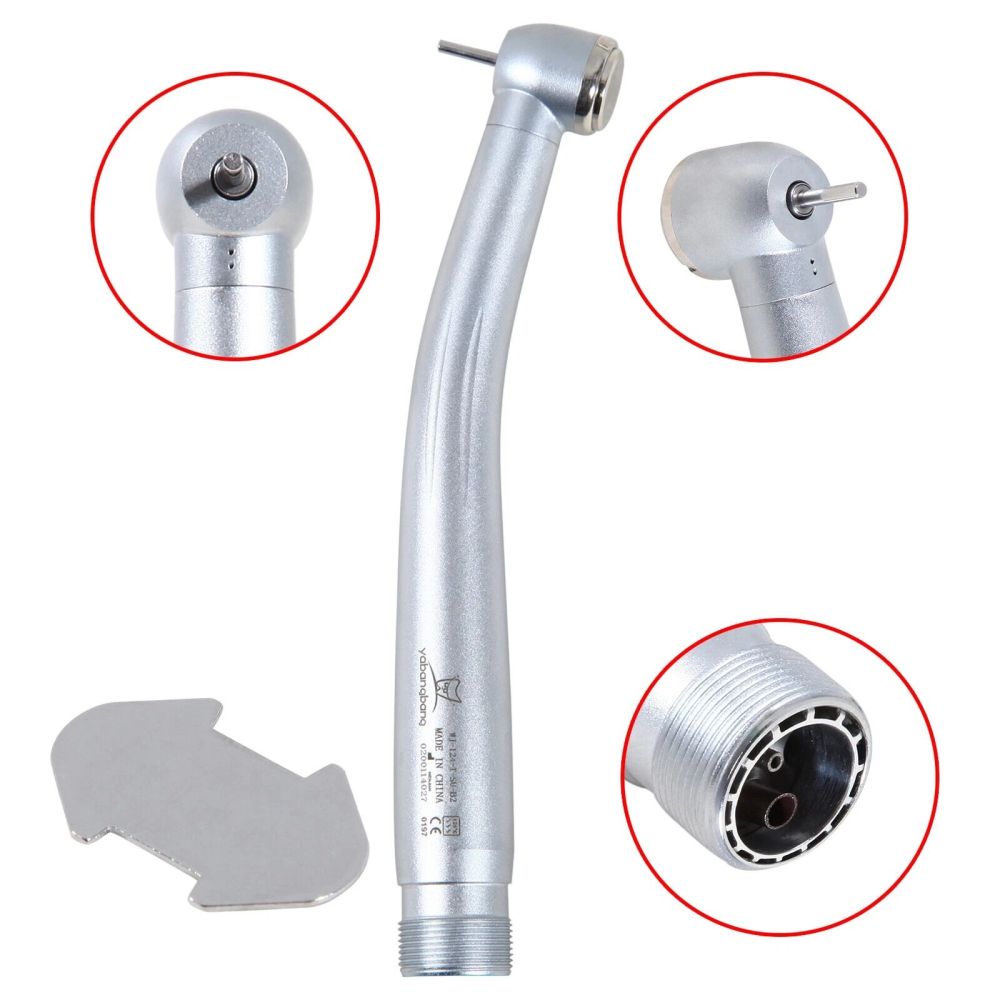 Yabangbang Dental High Speed Handpiece Push Turbine 2 Hole Fit NSK Pana Max Large head
