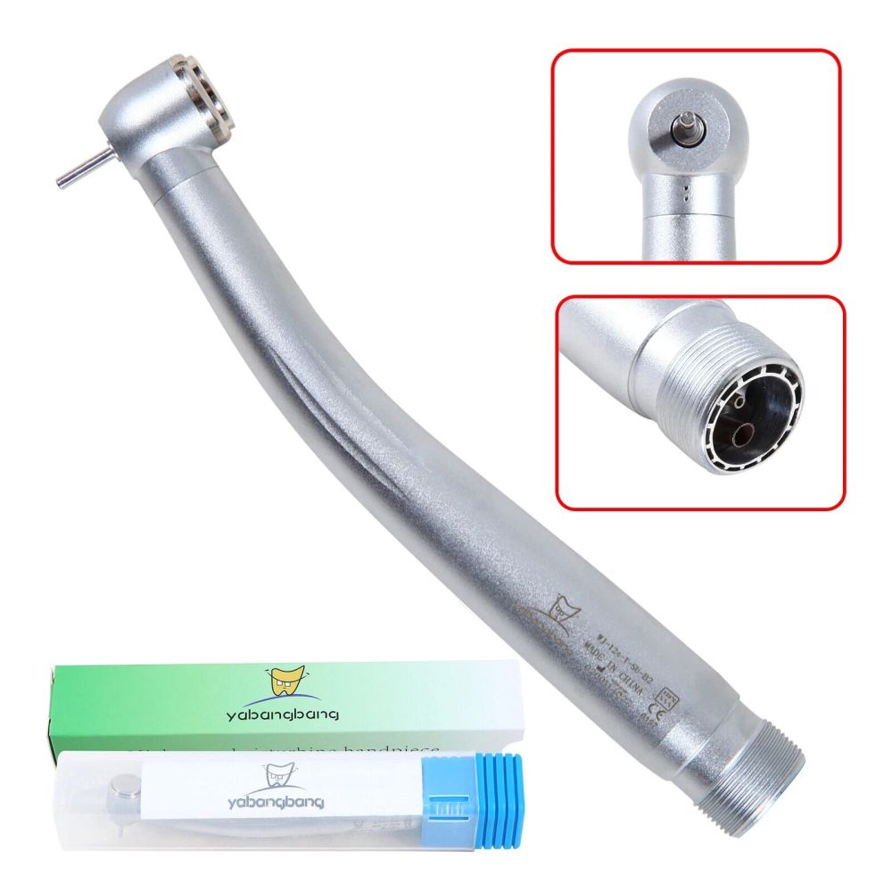 Yabangbang Dental High Speed Handpiece Push Turbine 2 Hole Fit NSK Pana Max Large head