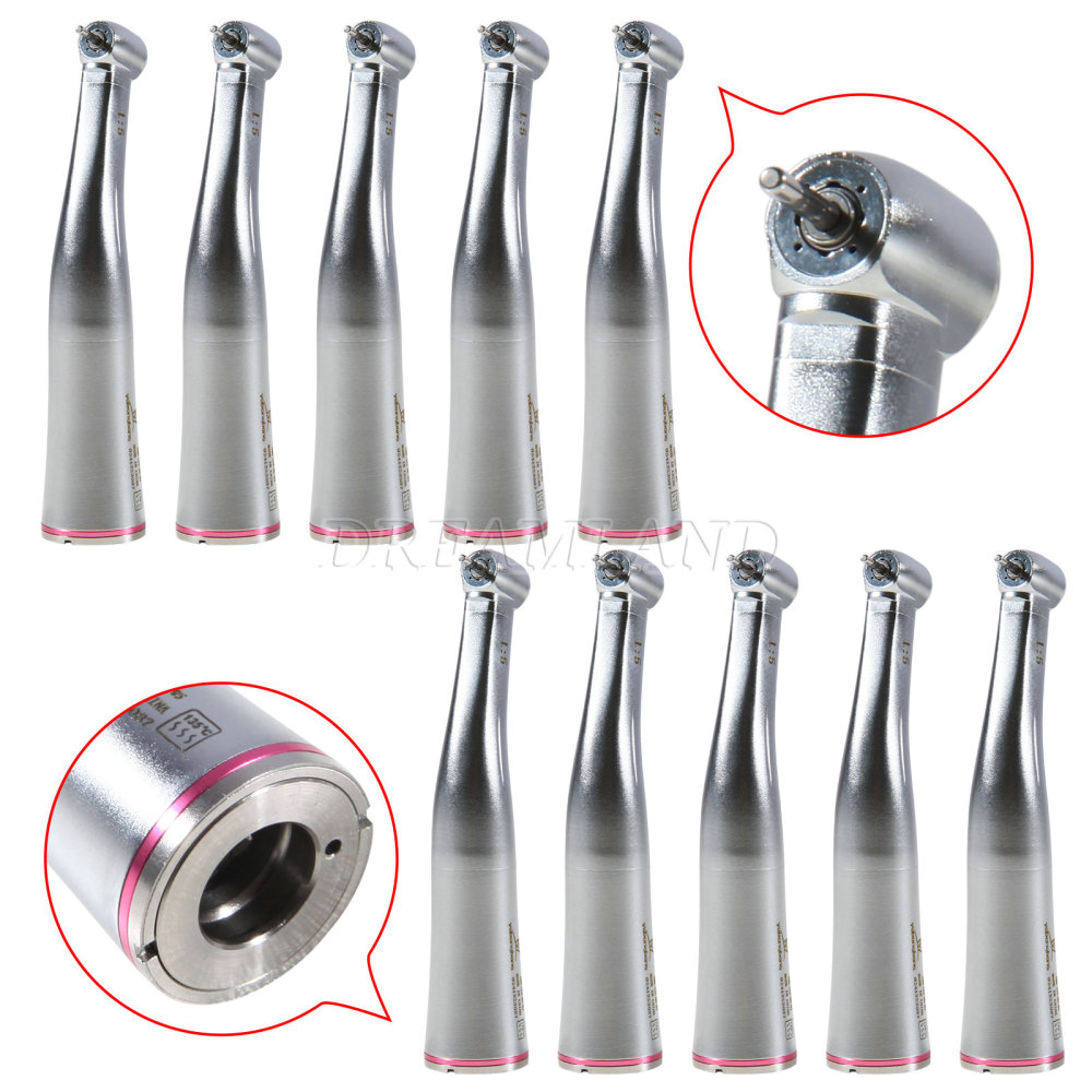 Denta1:5 Increasing Non-LED Contra Angle Handpiece  Fit E-type Electric Motor