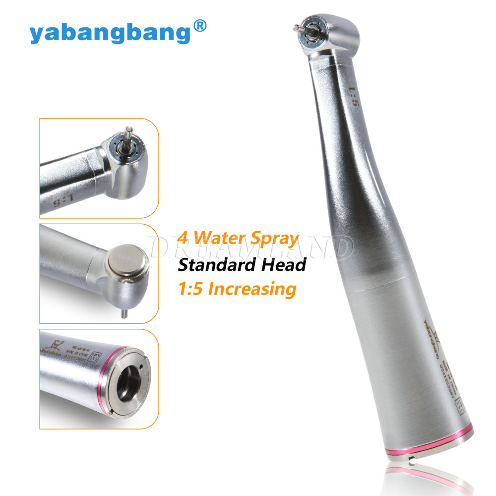 Denta1:5 Increasing Non-LED Contra Angle Handpiece  Fit E-type Electric Motor