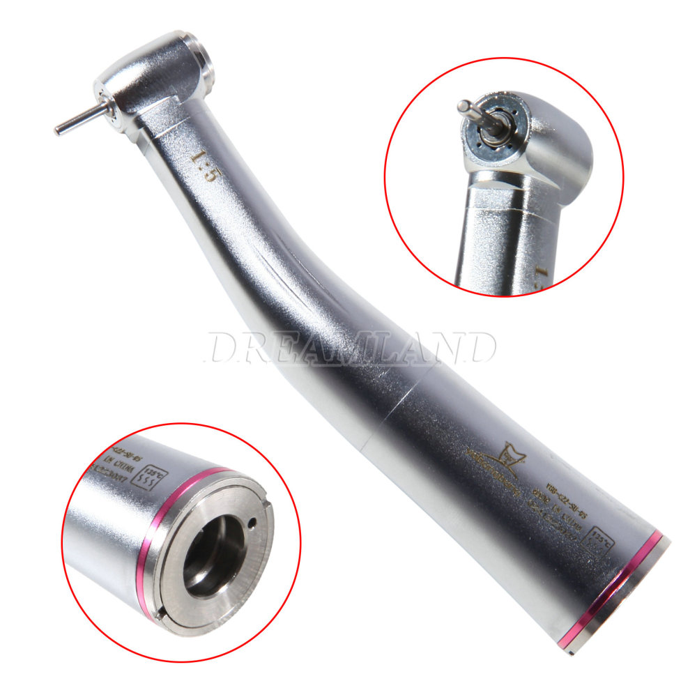 Denta1:5 Increasing Non-LED Contra Angle Handpiece  Fit E-type Electric Motor