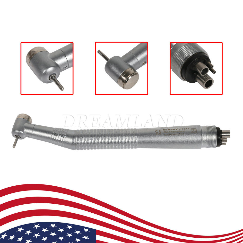 10* NSK PANA MAX Style Dental High Speed Handpiece Push Button 4Hole Air Turbine Standard head