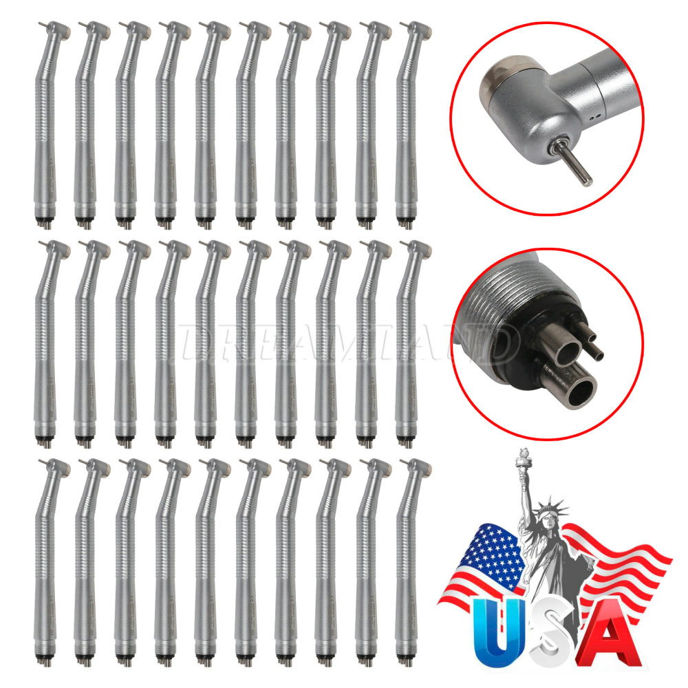 10* NSK PANA MAX Style Dental High Speed Handpiece Push Button 4Hole Air Turbine Standard head