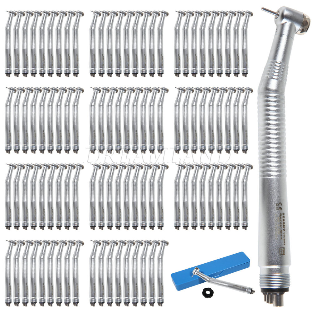 NSK PANA MAX Style Dental High Speed Handpiece Push Button Air Turbine Standard head 2/4 Hole