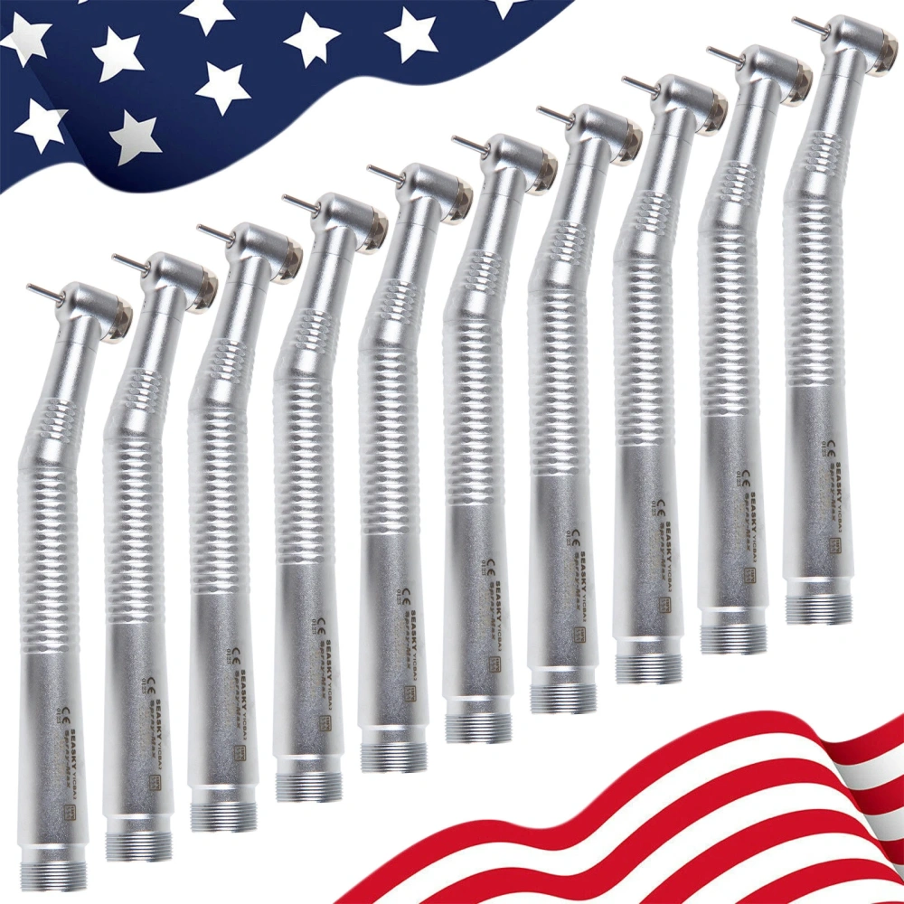 NSK PANA MAX Style Dental High Speed Handpiece Push Button Air Turbine Standard head 2/4 Hole