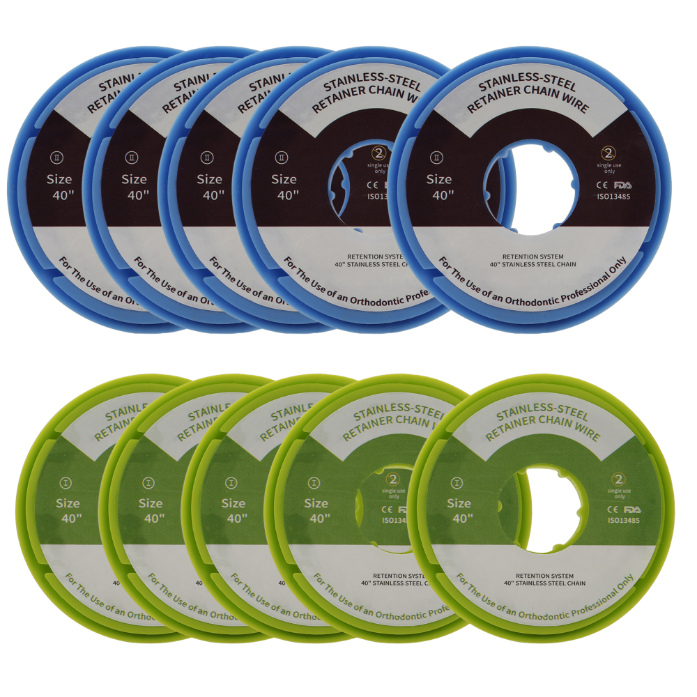 Orthodontic Dental Lingual Retainer Wire Stainless Steel Retention Wires Chain