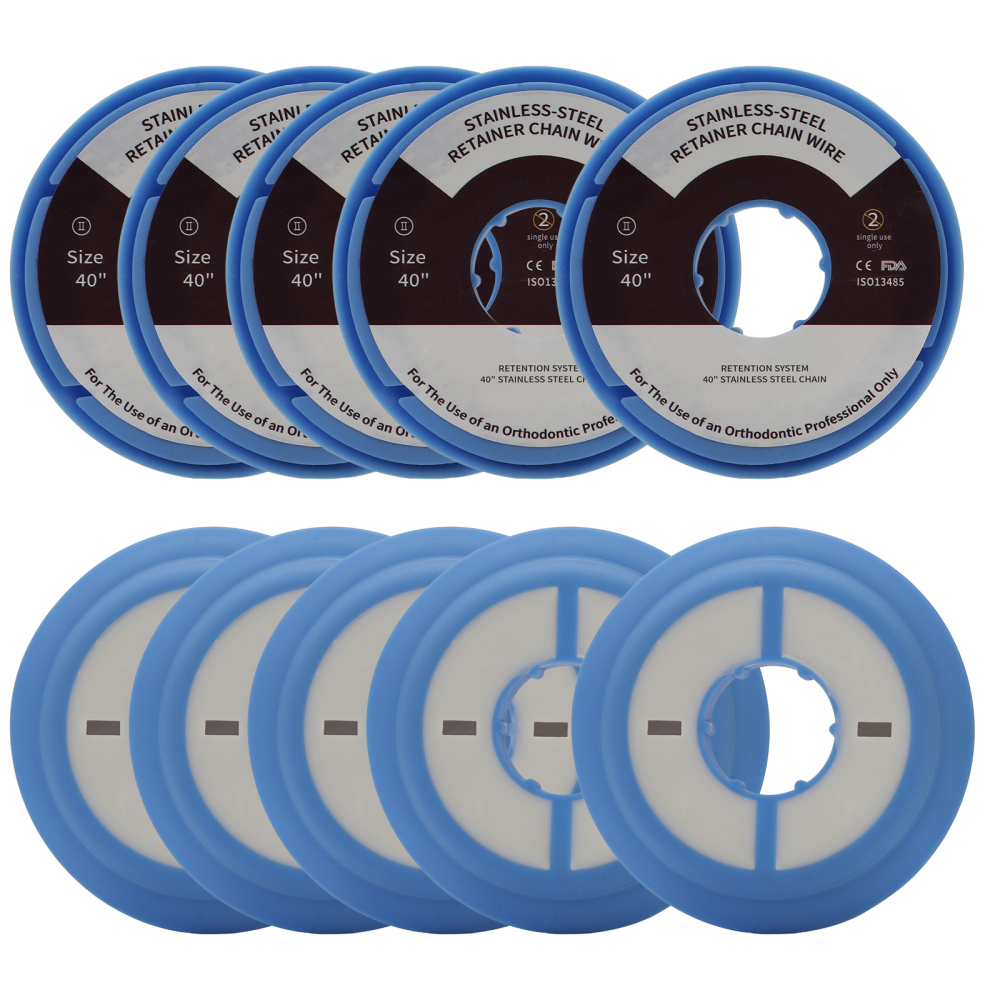 Orthodontic Dental Lingual Retainer Wire Stainless Steel Retention Wires Chain