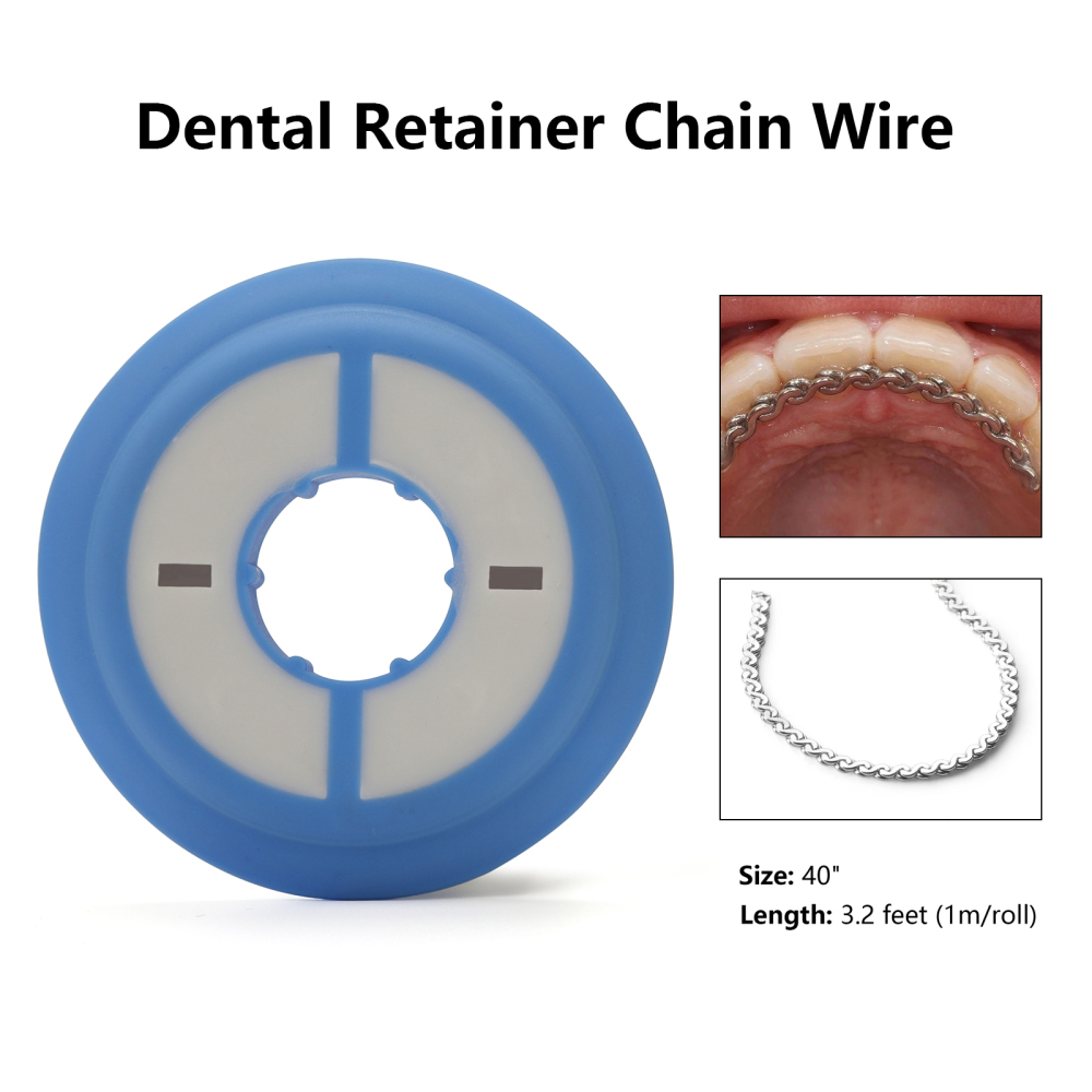 Orthodontic Dental Lingual Retainer Wire Stainless Steel Retention Wires Chain