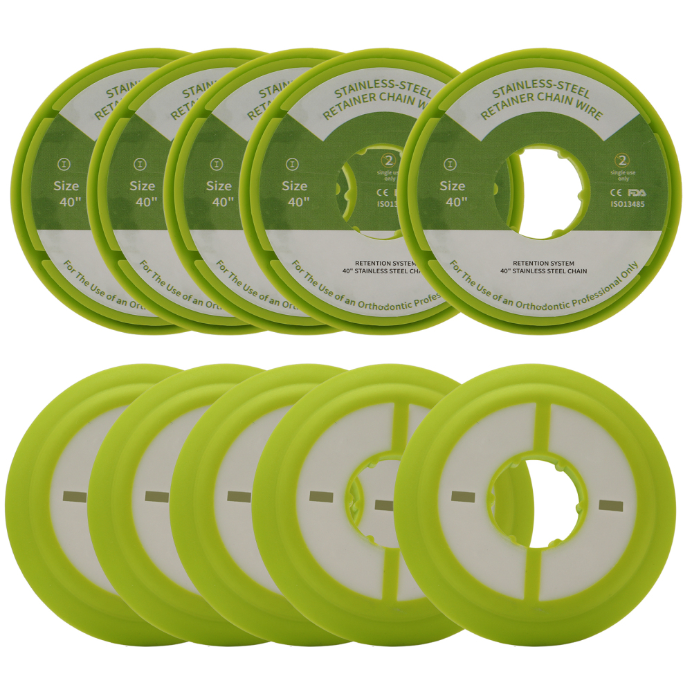 Orthodontic Dental Lingual Retainer Wire Stainless Steel Retention Wires Chain