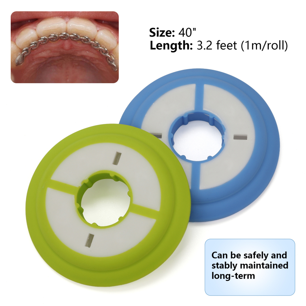 Orthodontic Dental Lingual Retainer Wire Stainless Steel Retention Wires Chain