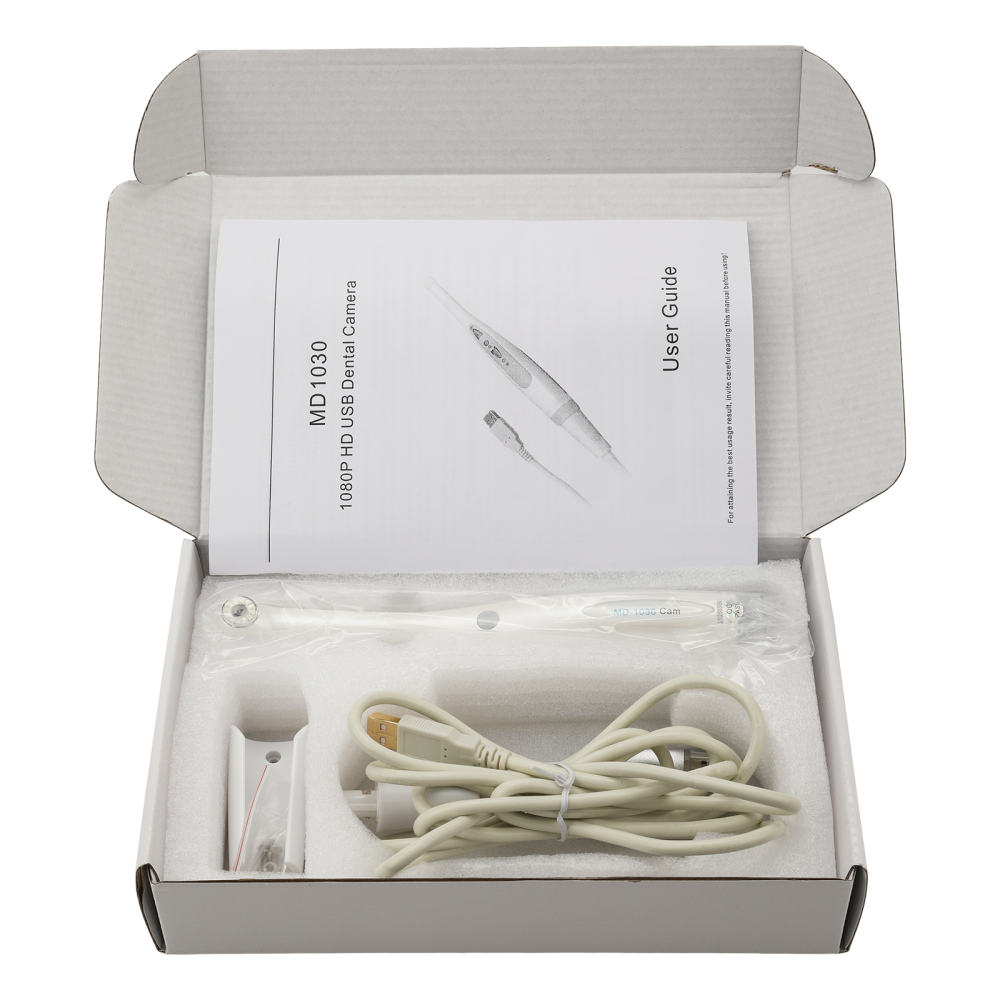 USB Intraoral Camera MD1030 1080P 1/3" HD CMOS COB White Light