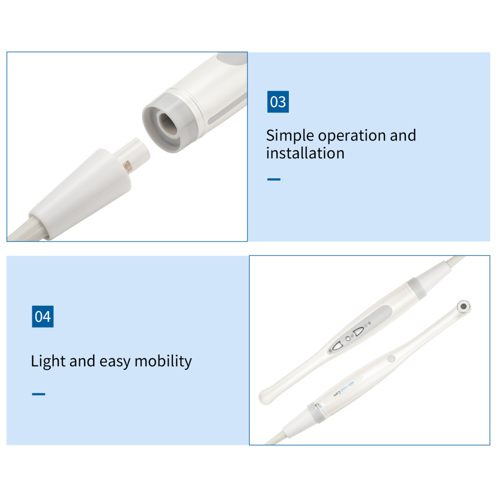USB Intraoral Camera MD1030 1080P 1/3" HD CMOS COB White Light