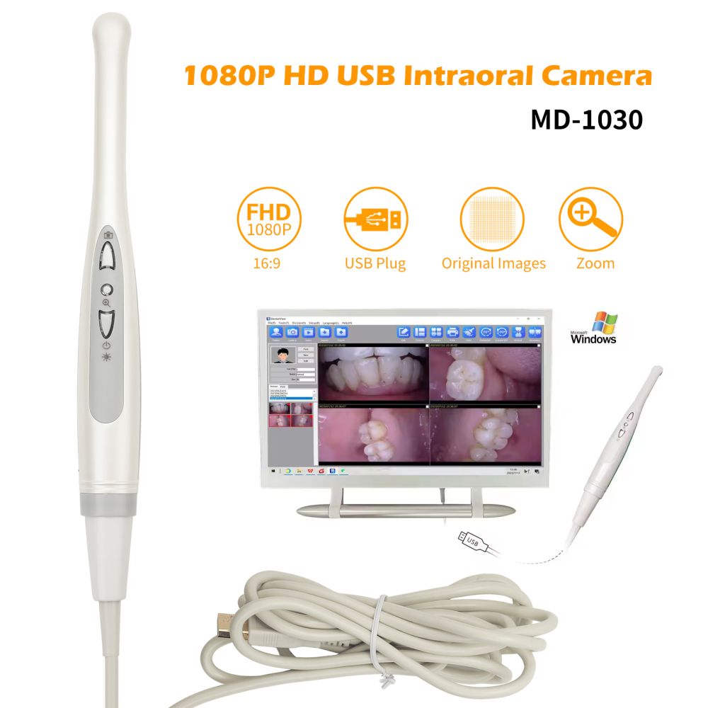 Dental Intra Oral Camera 16 megapixel Intraoral Camera with 17 Inch LCD Monitor