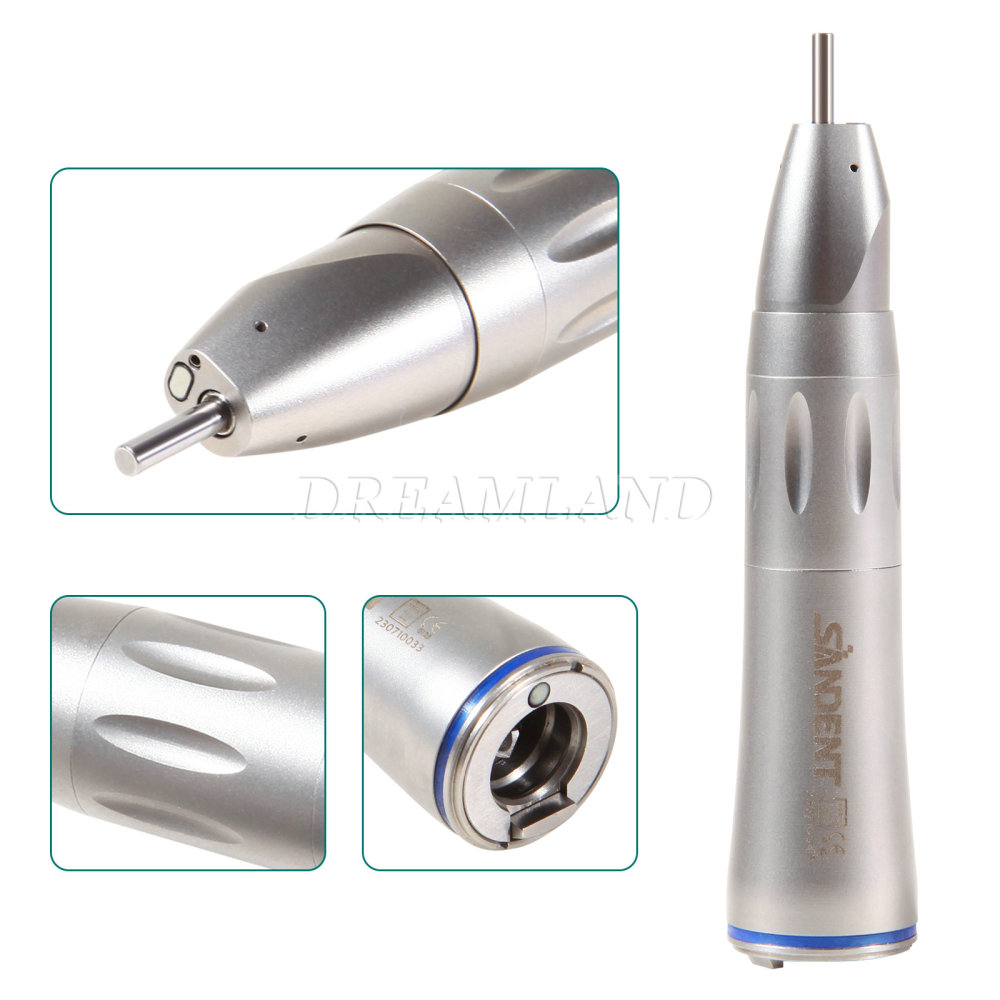 Dental 1:1 Fiber Optic Straight Low Speed Handpiece Inner-Spray