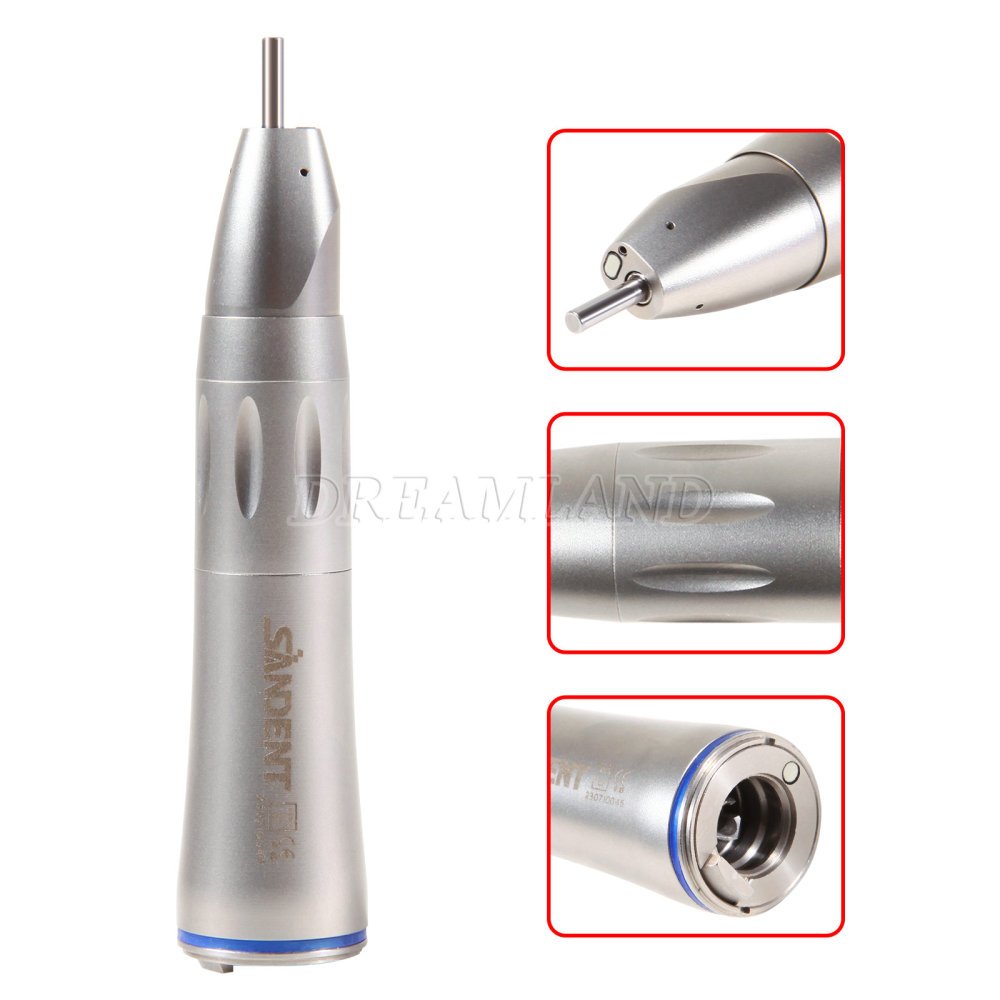 Dental 1:1 Fiber Optic Straight Low Speed Handpiece Inner-Spray