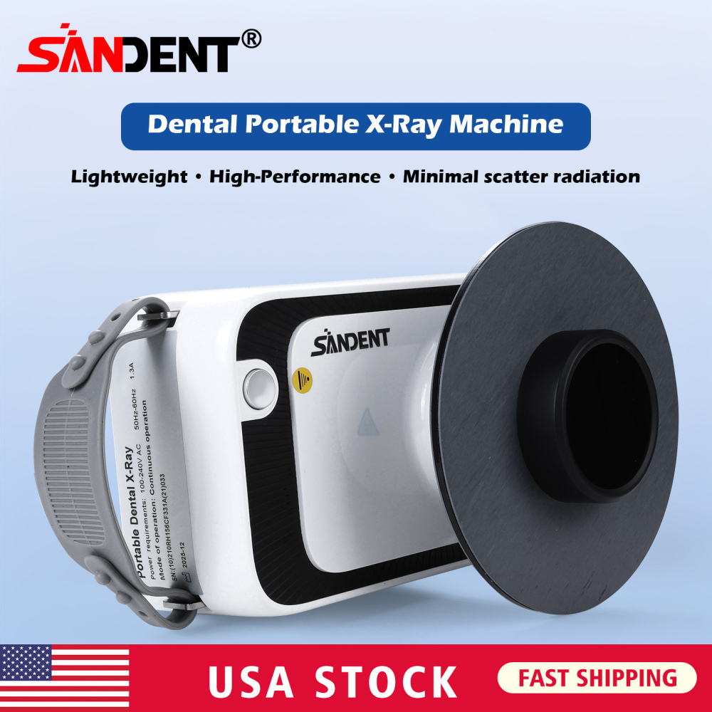 Dental X Ray Mobile Unit High Frequency Machine  / Digital Sensor Size 1.0 / 1.5