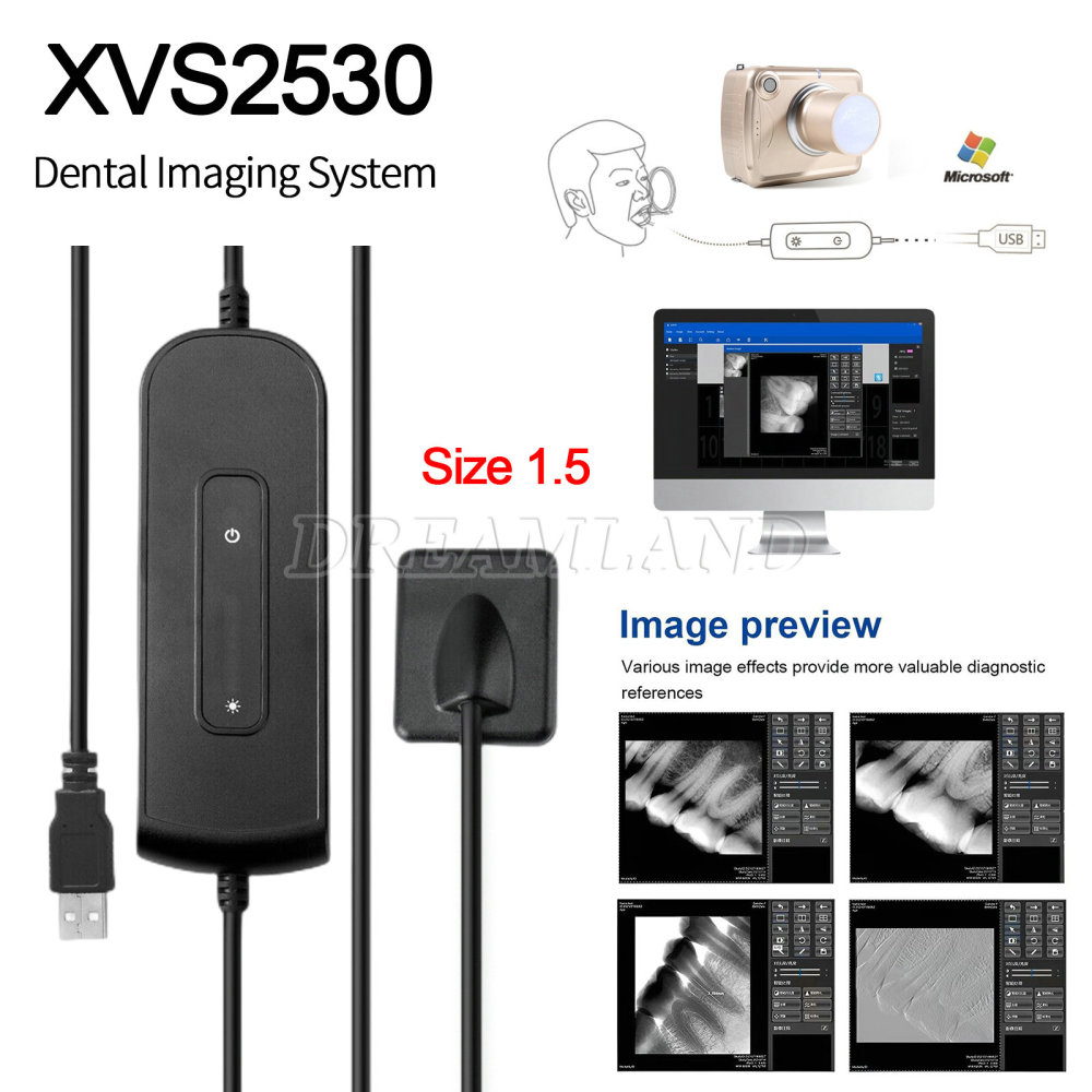 Dental Portable Mobile X-Ray Unit Macine/ Digital X Ray Sensor 1 2