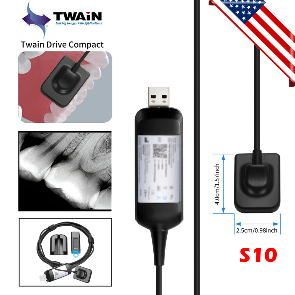 Dental X Ray Mobile Unit High Frequency Machine  / Digital Sensor Size S10 / S15 / S20