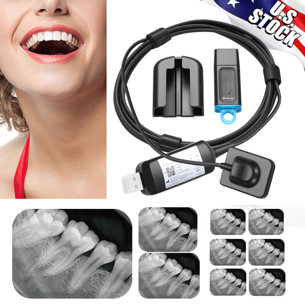 Dental X Ray Mobile Unit High Frequency Machine  / Digital Sensor Size S10 / S15 / S20