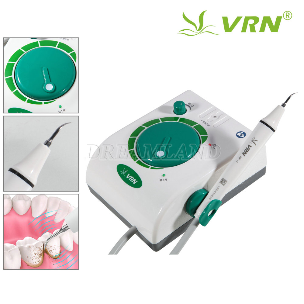 Dental Ultrasonic Scaler with Handpiece 5 Tips Teeth Cleaning Cleaner 08B