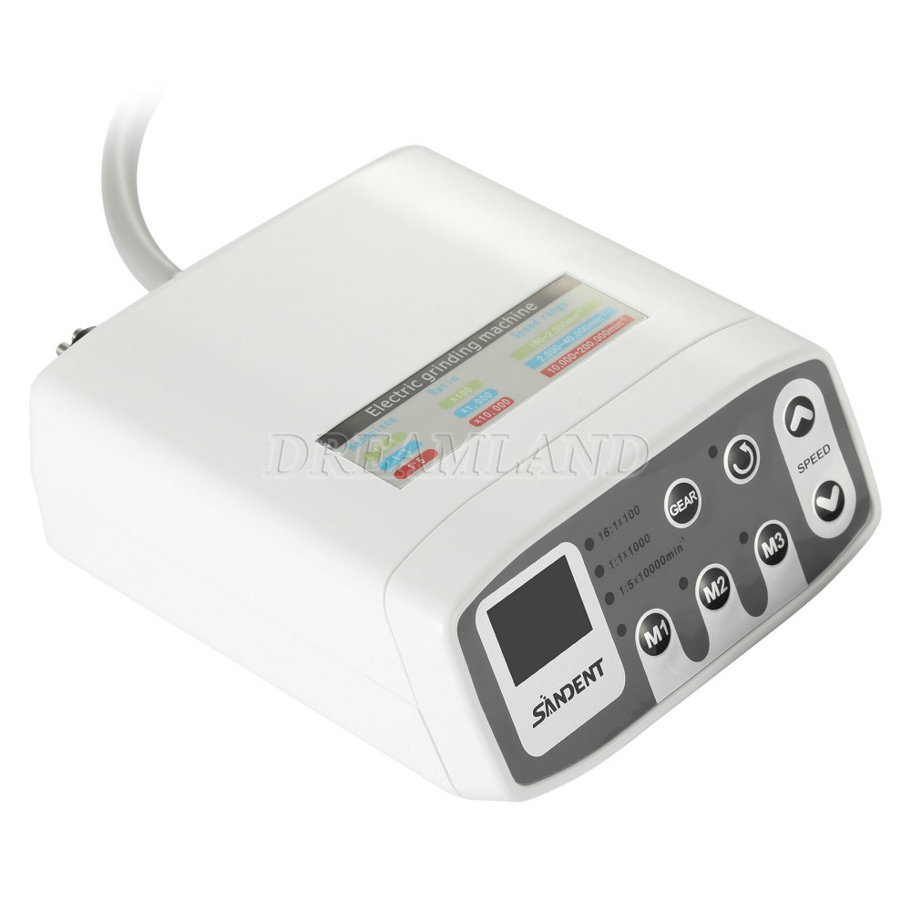 New Dental Brushless Electric LED Micro Motor/1:5 Fiber Optic Handpiece Contra Angle