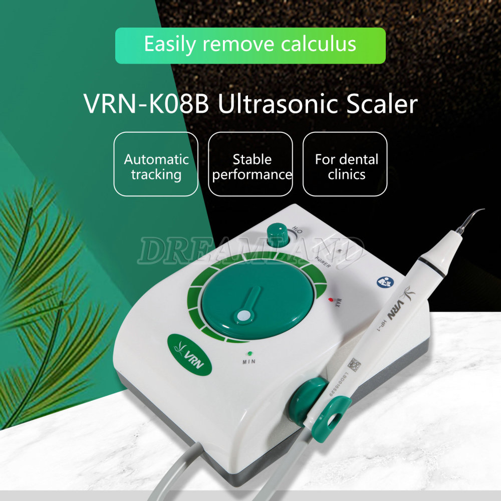 Dental Ultrasonic Scaler with Handpiece 5 Tips Teeth Cleaning Cleaner 08B