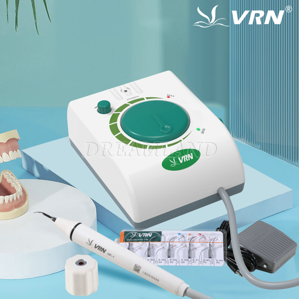 Dental Ultrasonic Scaler with Handpiece 5 Tips Teeth Cleaning Cleaner 08B