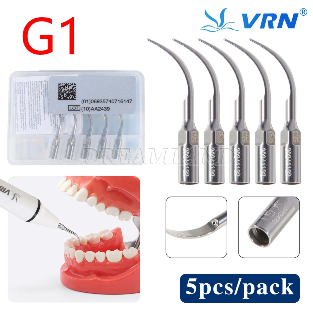 LED Dental Ultrasonic Piezo Scaler Handpiece W/ water Bottle & tips Fit EMS Cavitron Woodpecker