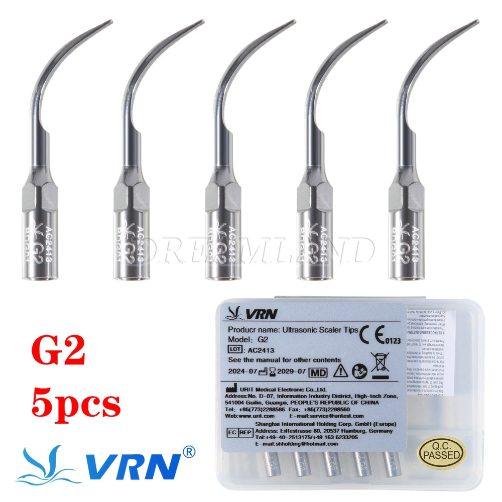 LED Dental Ultrasonic Piezo Scaler Handpiece W/ water Bottle & tips Fit EMS Cavitron Woodpecker