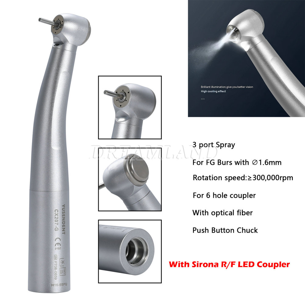 6pcs coxo (Yusendent) Brand fiber optic high speed fit Sirona