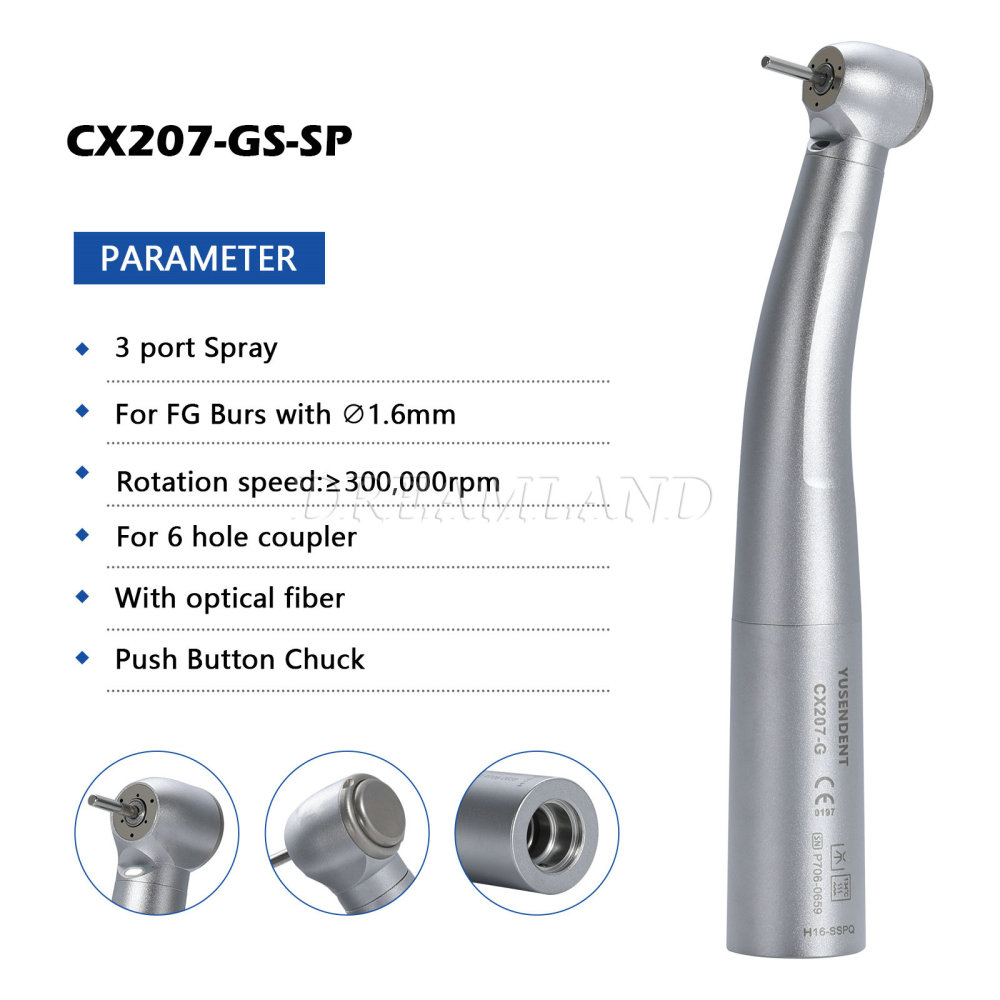 6pcs coxo (Yusendent) Brand fiber optic high speed fit Sirona