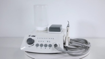 Dental Ultrasonic Piezo Scaler Unit with LED handpiece & tips A8-simple type fit EMS & Woodpecker