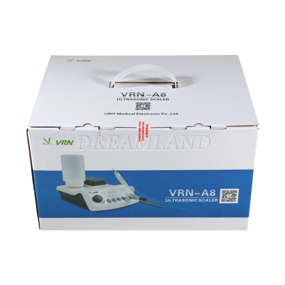 Dental Ultrasonic Piezo Scaler Unit with LED handpiece & tips A8-simple type fit EMS & Woodpecker