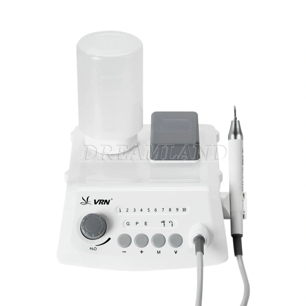 Dental Ultrasonic Piezo Scaler Unit with LED handpiece & tips A8-simple type fit EMS & Woodpecker