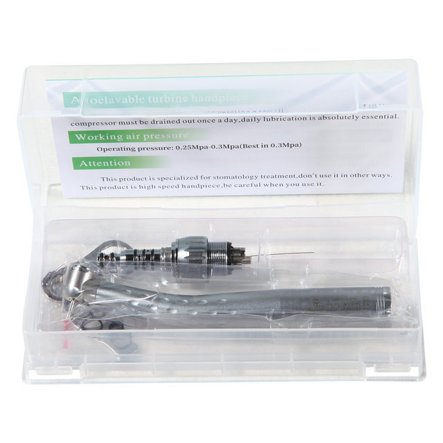 Dental High Speed Turbine Handpiece Standard Head/Large head + Quick Coupler 4Hole fit KaVo