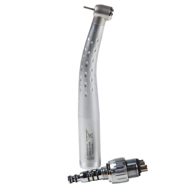Dental High Speed Turbine Handpiece Standard Head/Large head + Quick Coupler 4Hole fit KaVo