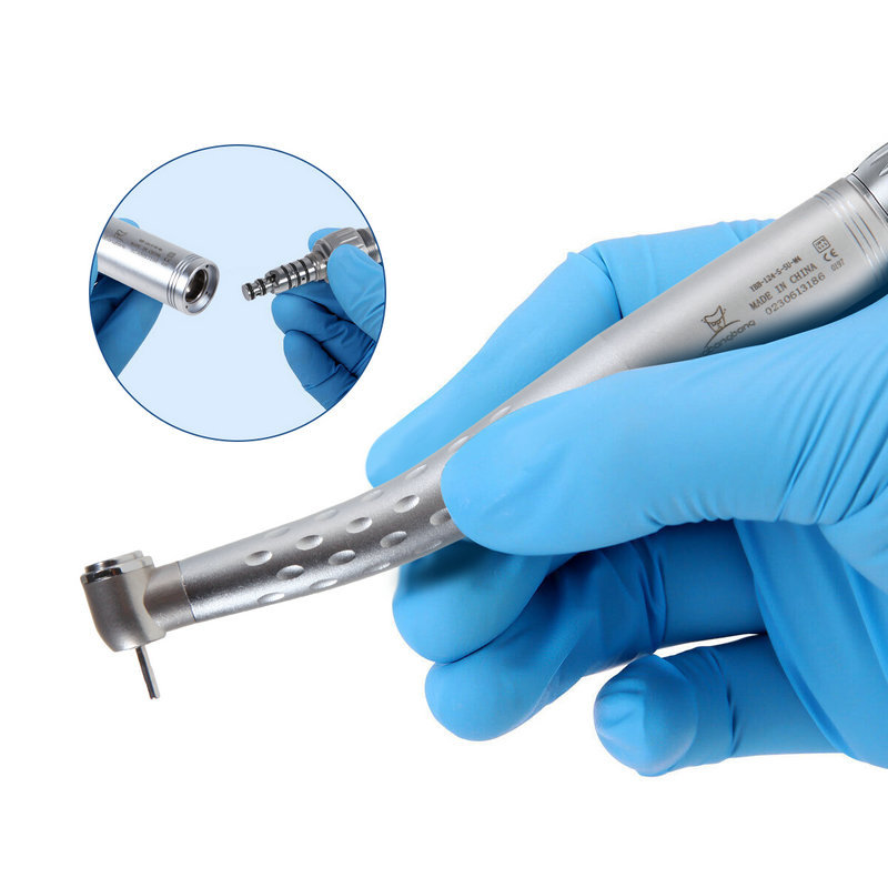 Dental High Speed Turbine Handpiece Standard Head/Large head + Quick Coupler 4Hole fit KaVo