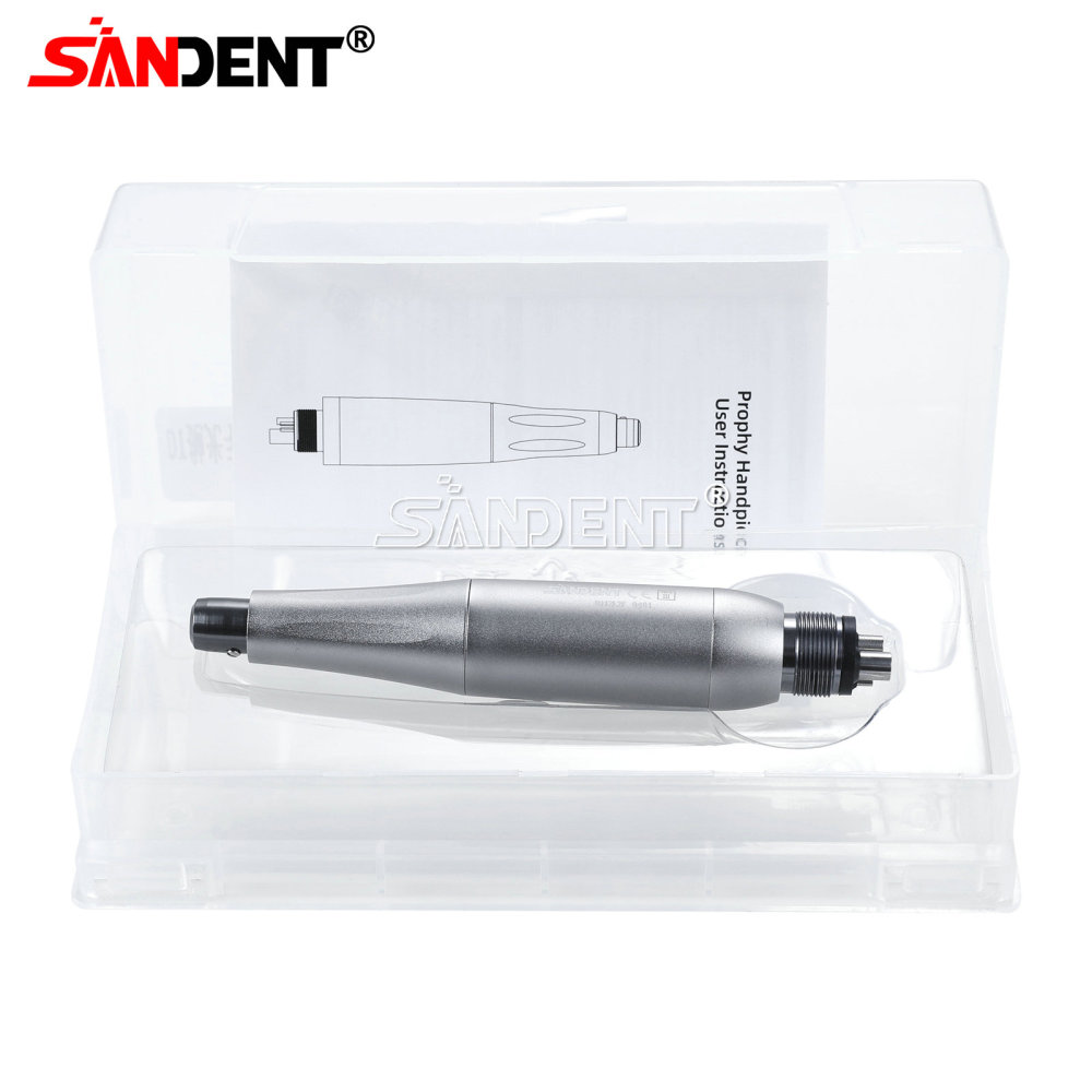 Dental Hygiene Prophy Handpiece Air Motor 4Holes 4:1 Nose Cone 360°Swivel