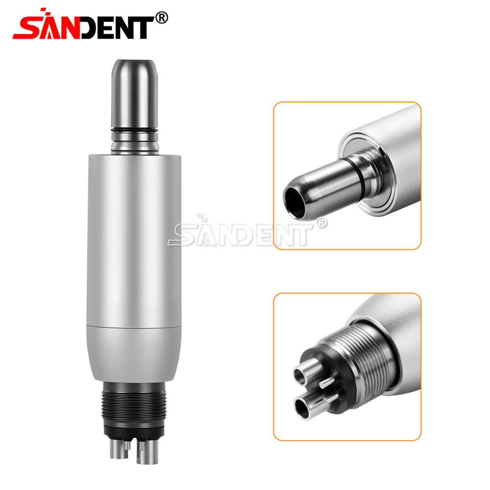 Dental Hygiene Prophy Handpiece Air Motor 4Holes 4:1 Nose Cone 360°Swivel