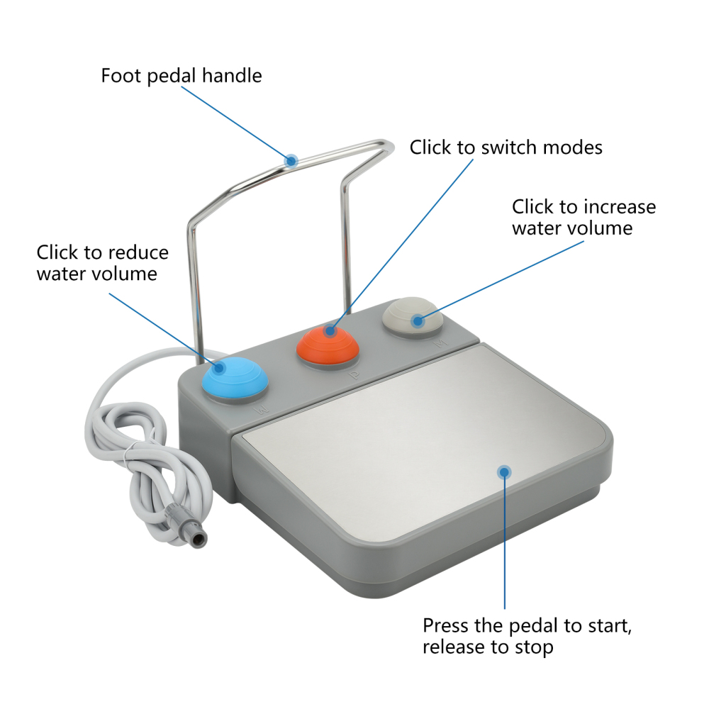 Woodpecker Style Ultra Surgery Piezo Bone Unit-Surgic Touch+LED Handpiece 5 Tips