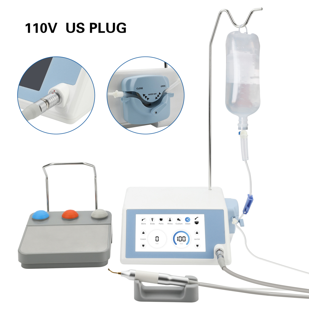 Woodpecker Style Ultra Surgery Piezo Bone Unit-Surgic Touch+LED Handpiece 5 Tips